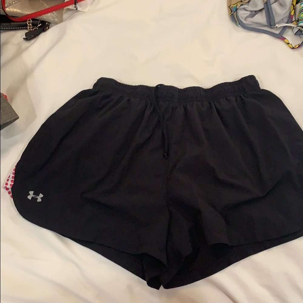 Black under armour shorts